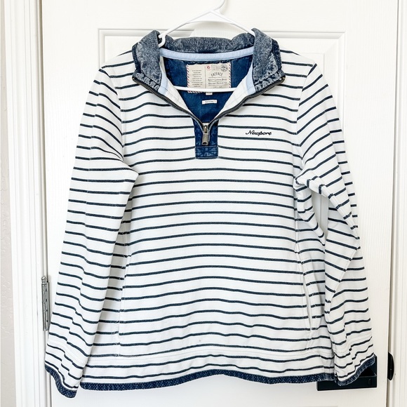 Fat Face Striped Pullover - Size US 8 - Picture 1 of 13